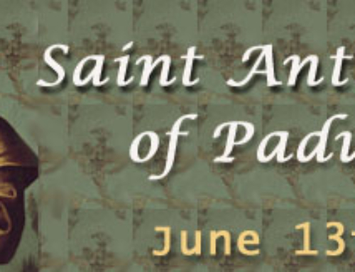 St Anthony of Padua – Feast Day June 13